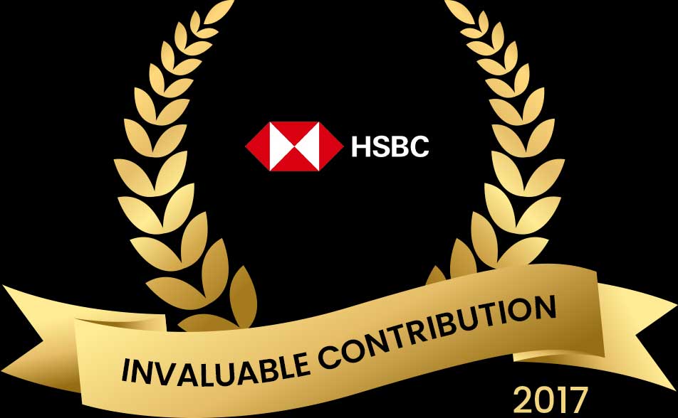 HSBC 2017 - Invaluable Contribution